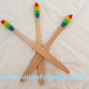 Rainbow Bamboo Toothbrush